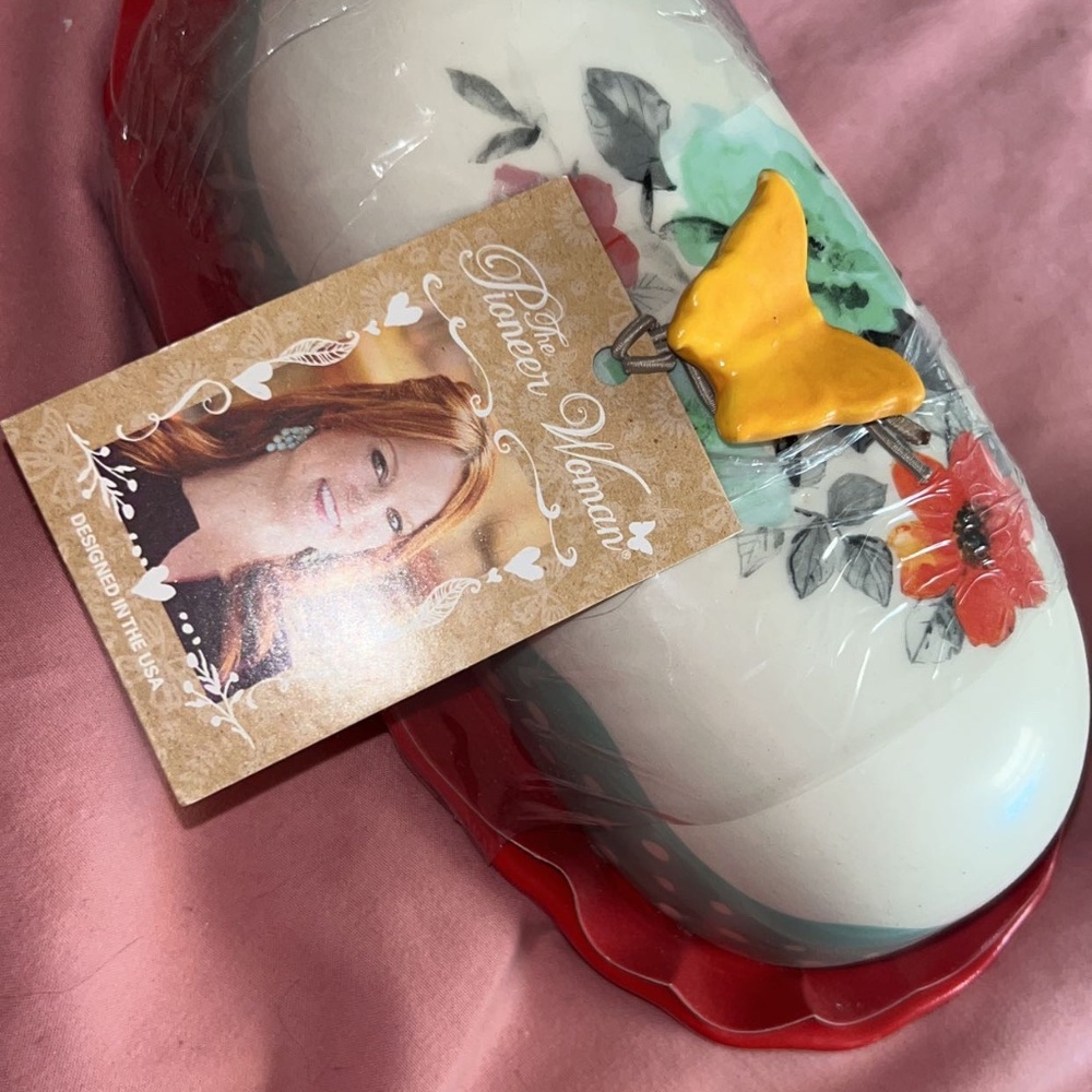 Pioneer Woman Butter Dish